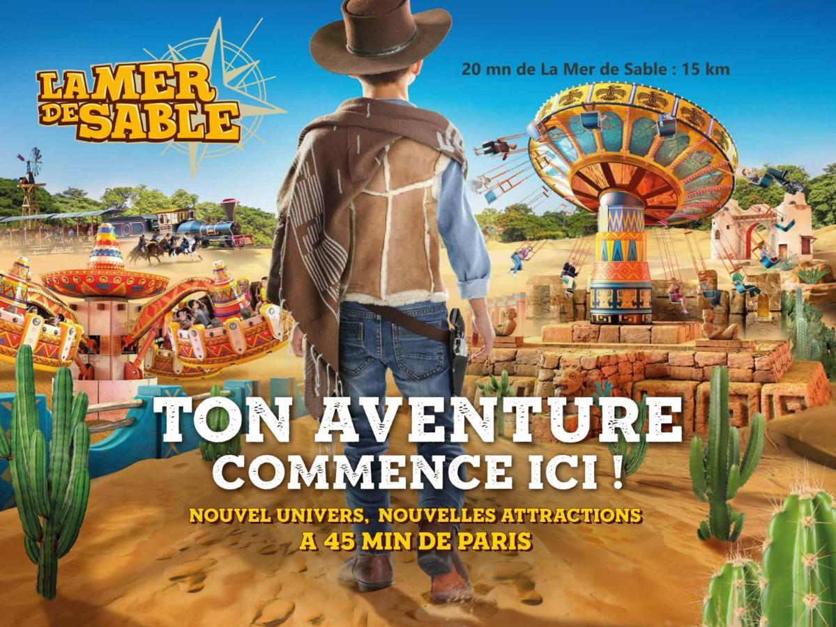 Studio Bleu - Parc Asterix - Mer De Sable - Villepinte - Aeroport Cdg Vemars Exteriör bild